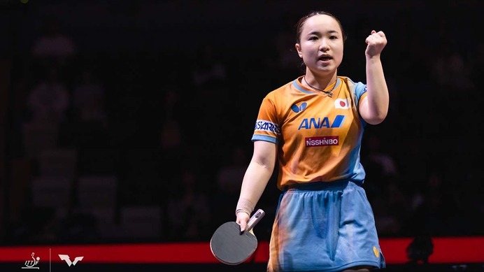 「倍々で嬉しい」伊藤美誠、中国超え＆初の単メダルに歓喜　世界女王・孫穎莎と激突の準決勝も「楽しんで試合がしたい」【世界卓球2025】