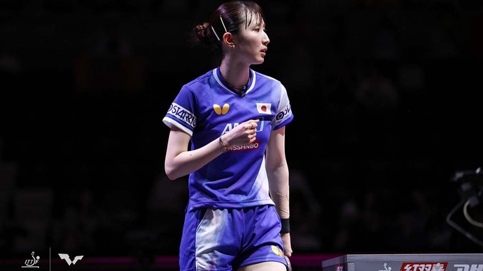早田ひな、世界3位・陳幸同に敗戦で2大会連続メダル逃す　エースがストレート負けでベスト8終戦【世界卓球2025】