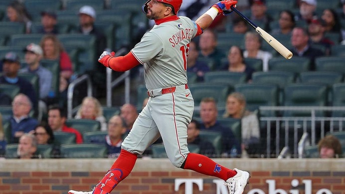【MLB】3試合連発シュワーバー、1試合2発「35号36号アーチ」で通算1000本安打達成　大谷翔平に“1本差”肉薄