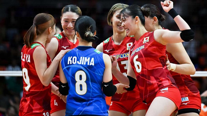 バレー女子日本代表は「主に攻撃面で圧倒した」と公式サイト賛辞、石川真佑の“勝負強さ”が光る……敵将も脱帽「日本の方が優れたチームだった」