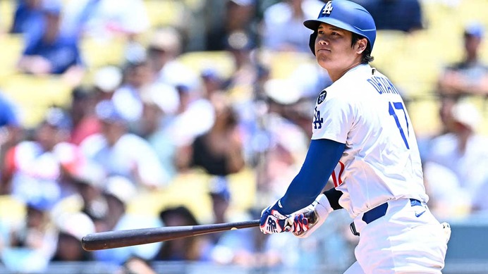 【MLB】大谷翔平「1番DH」スタメン　新人右腕からの“2試合連発”49号アーチでリーグ首位タイなるか