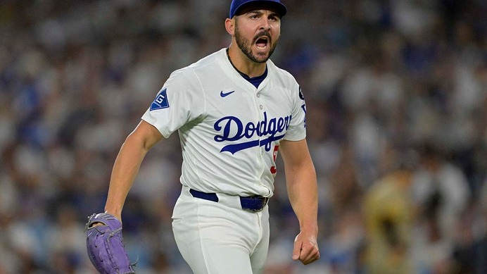 【MLB】「困ったらベシア」でドジャースが窮地凌ぐ、終盤1死満塁から気合いの連続奪三振　直近4年で“247登板”の酷使も……