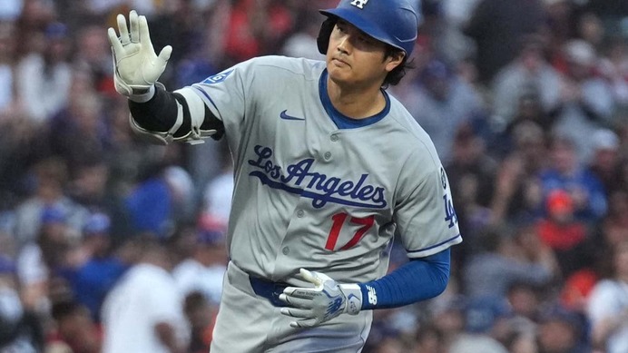 【MLB】大谷翔平、特大49号に公式記者が驚愕スタッツ続々紹介　“最強1番打者”が記録ラッシュで大台も目前