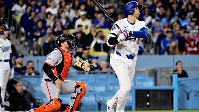 【MLB】大谷翔平「1番DH」スタメン　“CY賞左腕対決”で2試合ぶり52号アーチなるか、引退発表のカーショーが先発