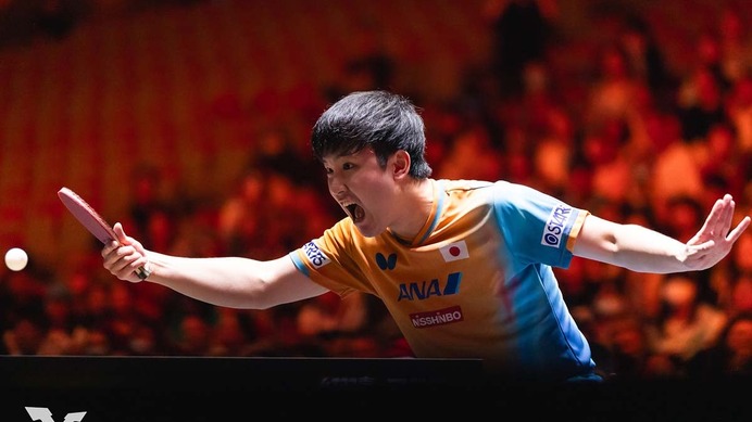 張本智和を衝撃撃破した世界113位は「決して諦めなかった」 予選突破の中国20歳が見せた下剋上に大会公式が賛辞【チャイナスマッシュ2025】