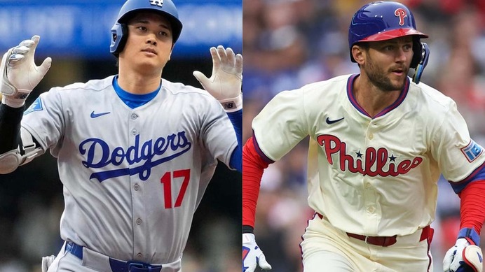 【MLB】地区シリーズで激突、ドジャースとフィリーズの「攻撃力徹底比較」　破壊力特化と走力絡めた総合力の対決