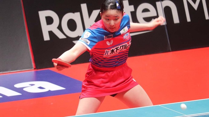 張本美和 がフルゲームの激闘制しKA神奈川を首位に導く　アジア選手権帰りも連勝の17歳エースは「Tリーグは楽しい」