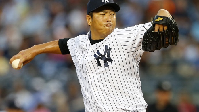 黒田 博樹投手（ニューヨークヤンキース、2014年9月3日、vsレッドソックス）（c）Getty Images