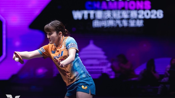 「オオドウが観客を驚かせた」大藤沙月の大金星に大会公式も賛辞　世界2位・王曼昱相手の圧勝劇は「何を意味するのか？」【WTTチャンピオンズ重慶】
