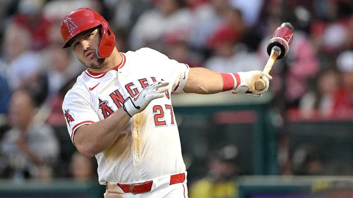 【MLB】「アイラブユー！」トラウトのサインゲットで絶叫の子供ファン　公式Xが投稿した微笑ましい動画が話題に「完璧な反応だ」