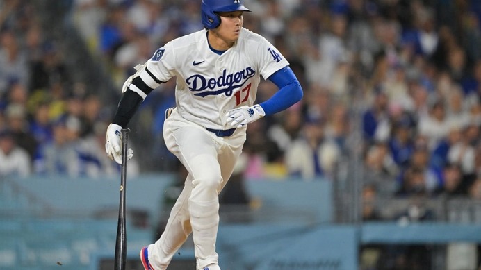 【MLB】大谷翔平“バットを折られた”シンカーを直後に攻略　CY賞左腕セールから「勝ち越し右前タイムリー」