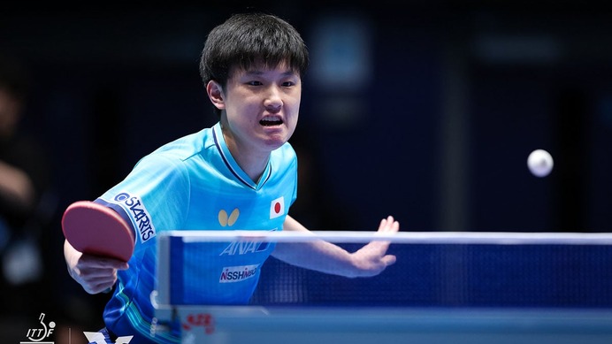 張本智和2位、松島輝空6位でトップ10維持…上位勢は変動なし　戸上隼輔が17位、宇田幸矢は1ランクアップで29位に｜卓球男子世界ランキング（2026年第25週）