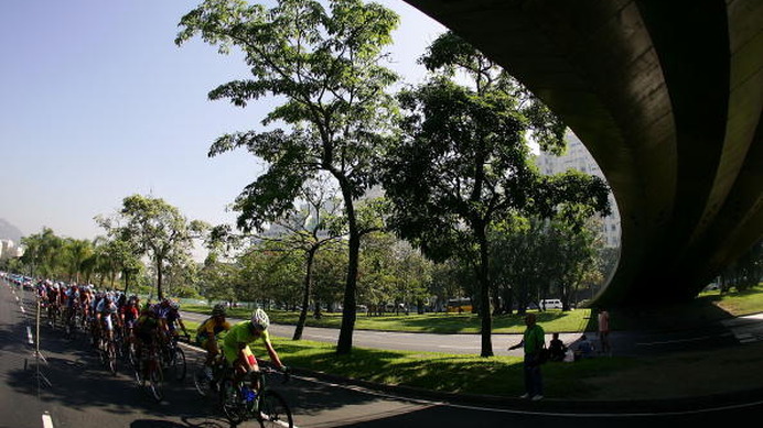 リオ五輪と同じフラメンゴパークで開催された自転車ロードレース（2007年パン・アメリカン・ゲームズ）