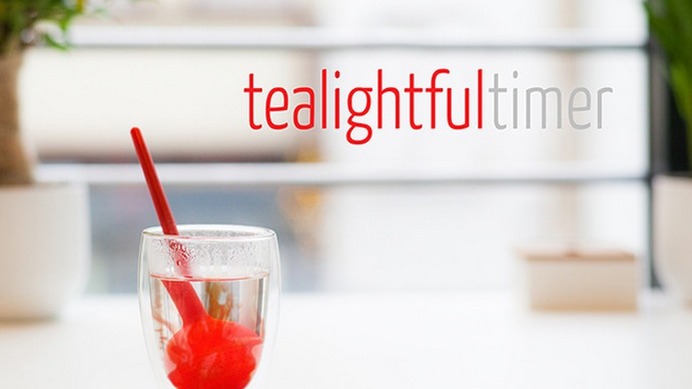 いつでも簡単に美味しいお茶を楽しむ「tealightful timer」　アメリカ