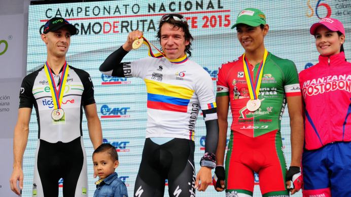 2015年コロンビアTT選手権、リゴベルト・ウラン（コロンビア）が優勝