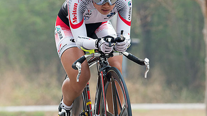 梶原悠未がアジア選手権五冠。女子ジュニア個人タイムトライアルで優勝