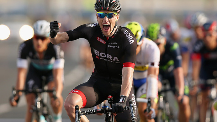 2015年ツアー・オブ・カタール第6ステージ、サム・ベネット（ボーラ・アルゴン18）が優勝