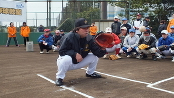 三井ゴールデン・グラブ野球教室千葉教室が開催…元プロ野球選手が講師