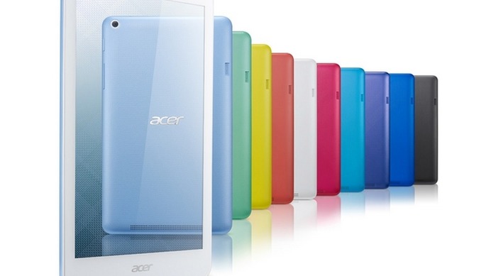 全10色にわたるカラフルなカラーバリエーションが特長の8型タブレット「Iconia One 8」