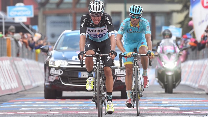 2015年ジロ・デ・イタリア第20ステージ、リゴベルト・ウラン、ミケル・ランダ