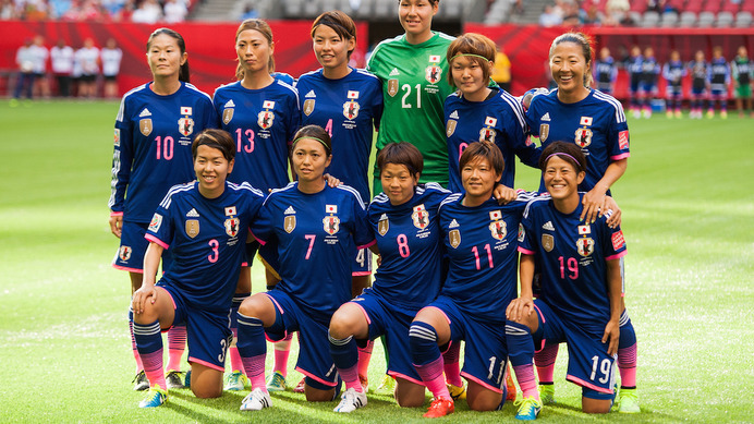 サッカー女子日本代表なでしこジャパン（2015年6月8日）