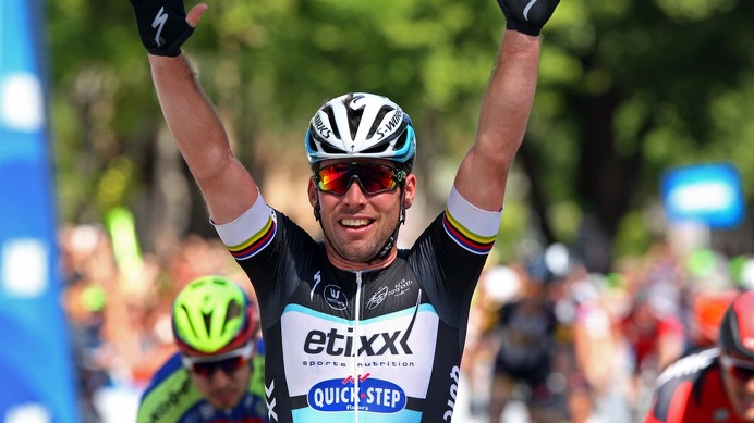 2015年ツアー・オブ・カリフォルニア第1ステージ、マーク・カベンディッシュ（エティックス・クイックステップ）が優勝