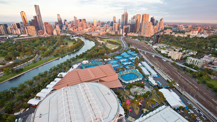 テニス全豪オープン2015のWi-Fi利用状況…会場内で接続されたデバイスは7万7000台