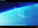 アウディ新モデルは宇宙から飛来？高度3万mの成層圏でホログラム撮影 画像