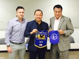 グアムサッカー協会会長、日本サッカー協会を表敬訪問 画像