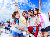 「泡フェスHIROSHIMA2015」開催…浜辺で泡まみれ！ 画像