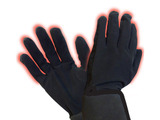 10秒で暖まるヒーター内蔵薄型手袋「ヒートハンズ」 画像
