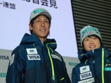 葛西紀明「最年長記録を更新し続けたい」…全日本スキー連盟テイクオフ会見 画像