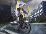スイス生まれの自転車専用雨よけシールド「ドライブ」…30秒で取り付け可能 画像
