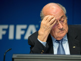 FIFAのブラッター会長が入院、ストレス性の神経衰弱 画像