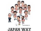 ラグビーW杯記念Tシャツ…日本代表選手がキャラクターに 画像