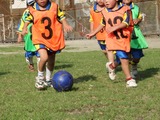 サッカー元代表の森島氏に学ぶ「子ども人権サッカー教室」1/30 画像