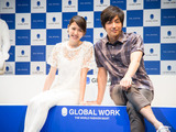 【話題】長澤まさみと大沢たかお、グローバルワーク20周年CMで“世界に挑戦” 画像