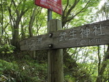 【小さな山旅】亀ヶ淵山の分岐点にて…茨城県・亀ヶ淵山（1） 画像