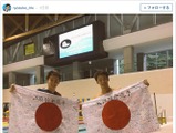 リオ五輪競泳日本代表・入江陵介＆江原騎士「和歌山の皆さんありがとう」 画像