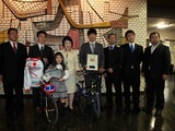 横浜出身のBMX選手が林文子市長を表敬訪問 画像