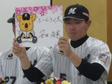 ロッテ・ドラ1の安田尚憲が宣言「千葉のゴジラと呼ばれたい」…新入団選手発表 画像