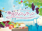 つば九郎が参加！明治神宮野球場でワインとデザートがテーマのマラソン大会開催 画像