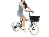 前カゴカバーからトートバッグに変身。買い物にも便利な自転車用アイテム 画像