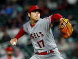 【MLB】大谷翔平、自身初のシーズン200奪三振で14勝目　9試合連続安打でダメ押し打と投打に貢献 画像