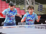 【卓球 アジア選手権】平野美宇・張本美和ペアが圧巻3－0勝利　“はりひな”は中国勢の前に準々決勝で散る 画像