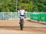 中込由香里がアジア競技大会の女子マウンテンバイクで3位 画像