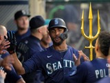 【MLB】“イチローの愛弟子”フリオがメジャー史上初の快挙達成、デビュー4年連続「15本塁打、20盗塁以上」　菊池雄星から節目の一発 画像