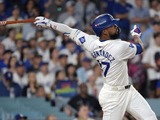 【MLB】テオスカー、劣勢の終盤に値千金「逆転8号グランドスラム」　ドジャース3点ビハインドから“お釣りなし”の豪快アーチ 画像