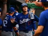 【MLB】左膝の水を抜いた大谷翔平、球宴明けヤンキース戦からDH出場へ　ロバーツ監督明言「ラインナップに入るだろう」 画像