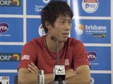 【テニス】錦織圭、今シーズンシングル初戦を前に意気込みを語る 画像